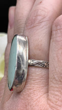 Load image into Gallery viewer, Morning Star and sterling silver ring size 8 3/4