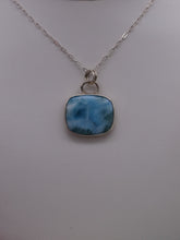 Load image into Gallery viewer, Larimar and Silver necklace