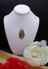 Load image into Gallery viewer, Ocean Jasper and Silver necklace