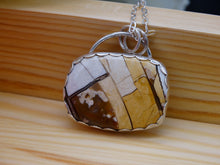 Load image into Gallery viewer, Brecciated Mookaite and Silver necklace