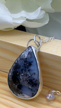Load image into Gallery viewer, Dendritic Opal and Silver necklace