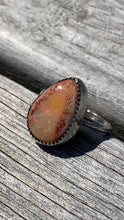 Load image into Gallery viewer, Cantera Opal and sterling silver ring size 5