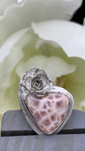 Load image into Gallery viewer, Thomsonite and Silver Ring Size 8 3/4
